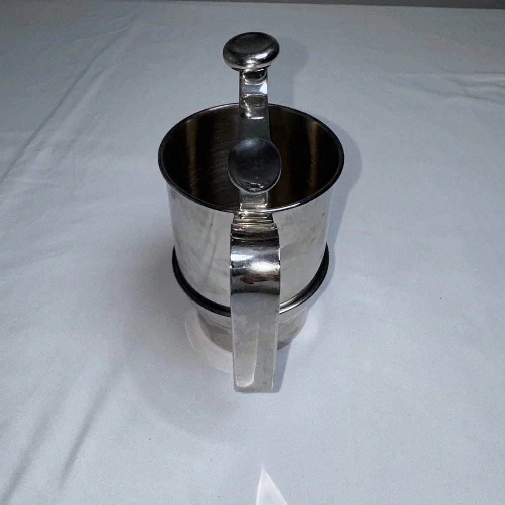 Stainless Steel Pancake Batter Dispenser Cupcake Muffin Squeeze Trigger Tool